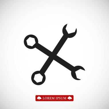 İngiliz anahtarı araçlar simgesi 