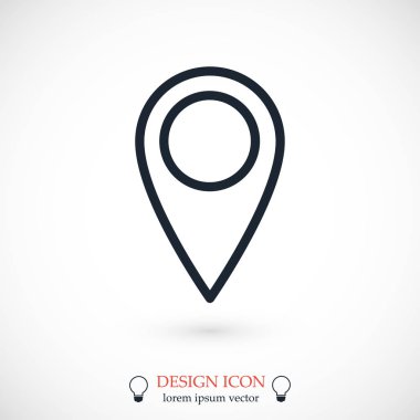 harita işaretçi simgesi 