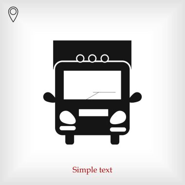 kamyon işareti simgesi