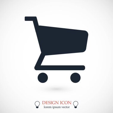 alışveriş grafik simgesi