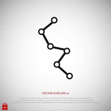 iş diyagram simgesi 