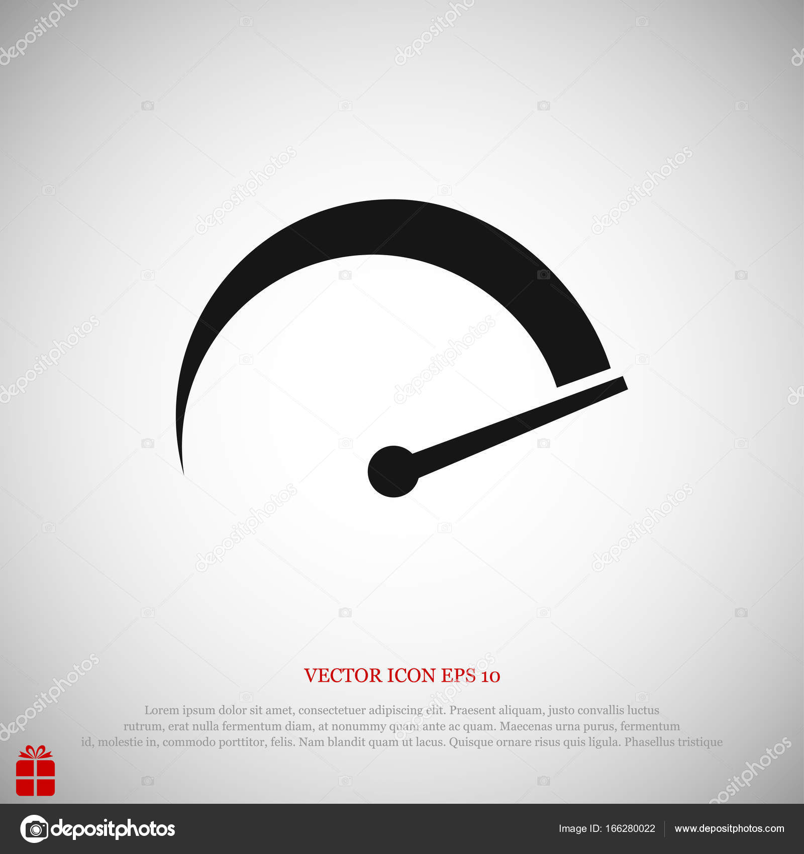 Speedometer best flat icon Stock Vector Image by ©SimVA 166280022