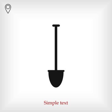 Tasarım kürek simgesinin