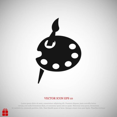 resim paleti simgesi