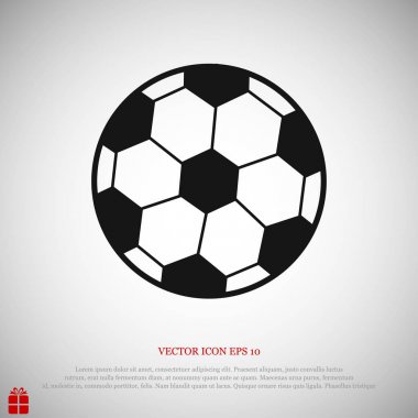 Klasik futbol topu simgesini