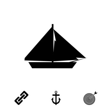 Yelken tekne simgesi 
