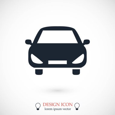 Arabayı düz simgesi