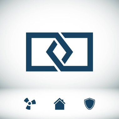 Zincir bağlantı simgesi 