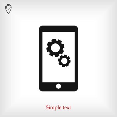 telefon işareti simgesi