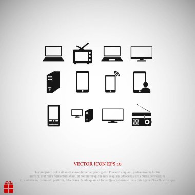 iletişim aygıt simgeleri