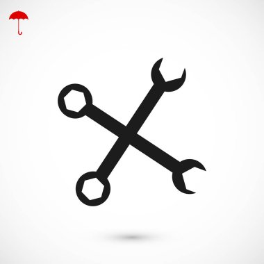 İngiliz anahtarı araçlar simgesi 