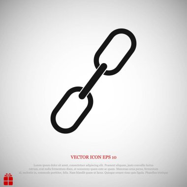 Zincir bağlantı simgesi 