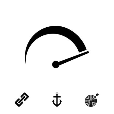 hız göstergesi en iyi düz simgesi