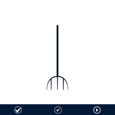 Bahçe dirgen simgesi