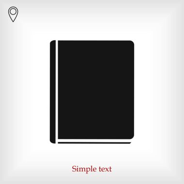 kitap işareti simgesi