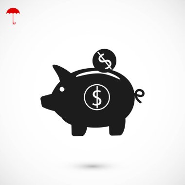 Domuz kumbarası simgesi