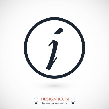 bilgi işareti simgesi