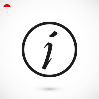 bilgi işareti simgesi