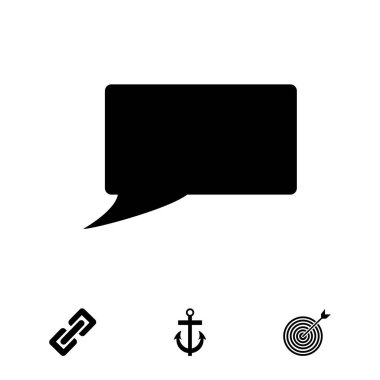 konuşma balonu simgesi