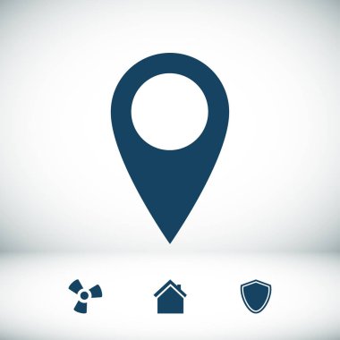 harita işaretçi simgesi 