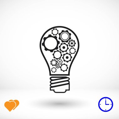 Ampul dişli simgesiyle