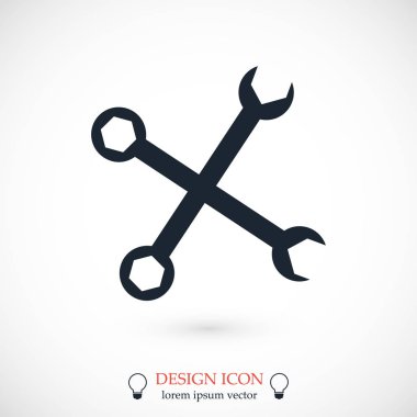 İngiliz anahtarı araçlar simgesi 