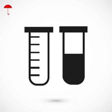 tıbbi tüpler simgesi