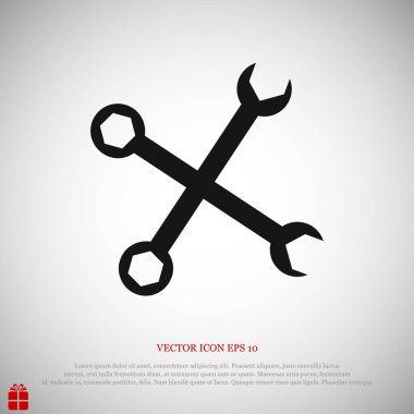 İngiliz anahtarı araçlar simgesi 