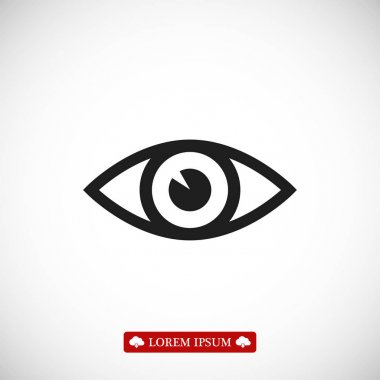 Göz basit simgesini 