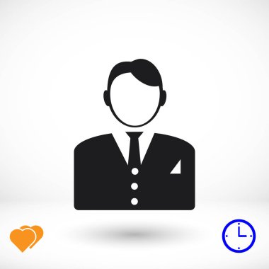 İşadamı işareti simgesi