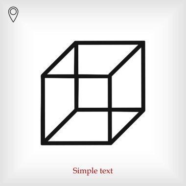 küp satırı simgesi