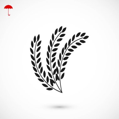 buğday en iyi düz simgesi