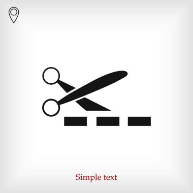 makas aracı simgesi