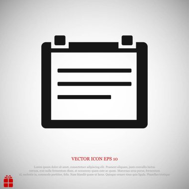 takvim işareti simgesi