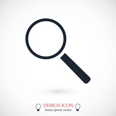 Büyütme cam simgesi 