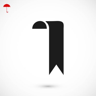 Siyah kurdele simgesi 