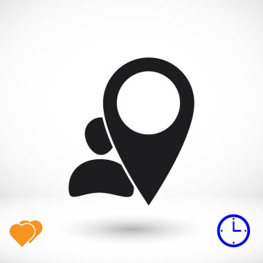 Avatar ve harita işaretçi simgesi