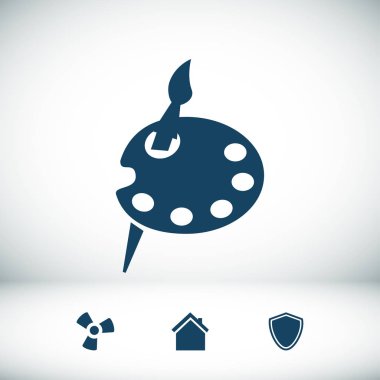 resim paleti simgesi