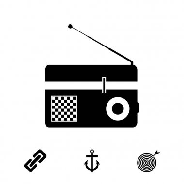 Tasarım radyo simgesinin