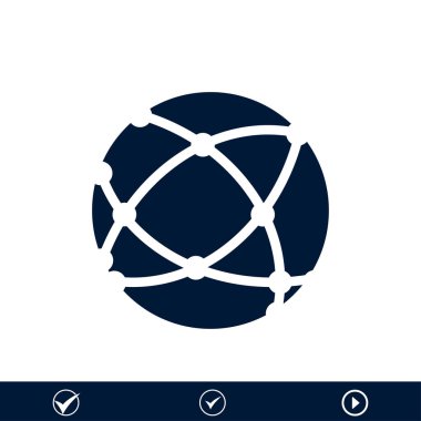 Küresel teknoloji simgesi