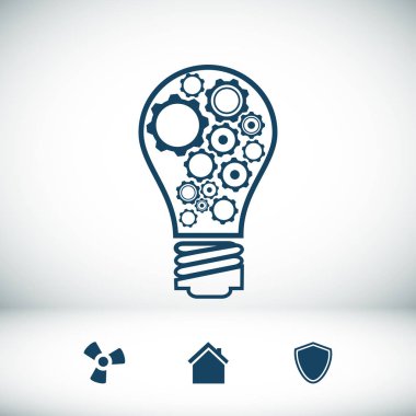 Ampul dişli simgesiyle