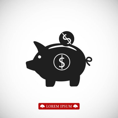 Domuz kumbarası simgesi