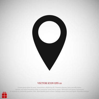 harita işaretçi simgesi 