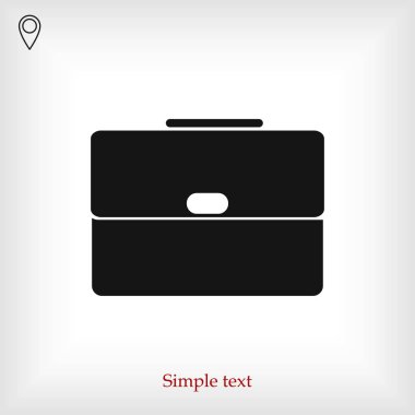 Evrak Çantası'nı iş simgesi 