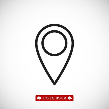 harita işaretçi simgesi 