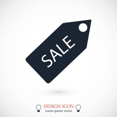 Satılık etiketi simgesi
