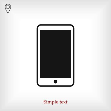 telefon işareti simgesi