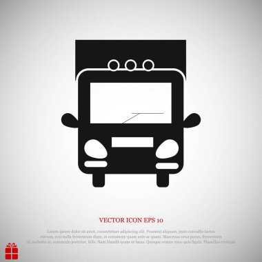 kamyon işareti simgesi