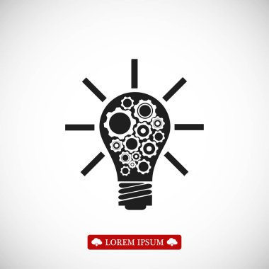 Ampul dişli simgesiyle