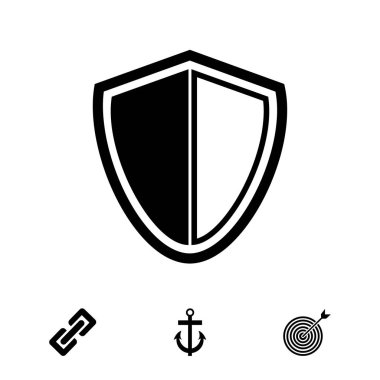 Koruyucu kalkan kutsal kişilerin resmi 